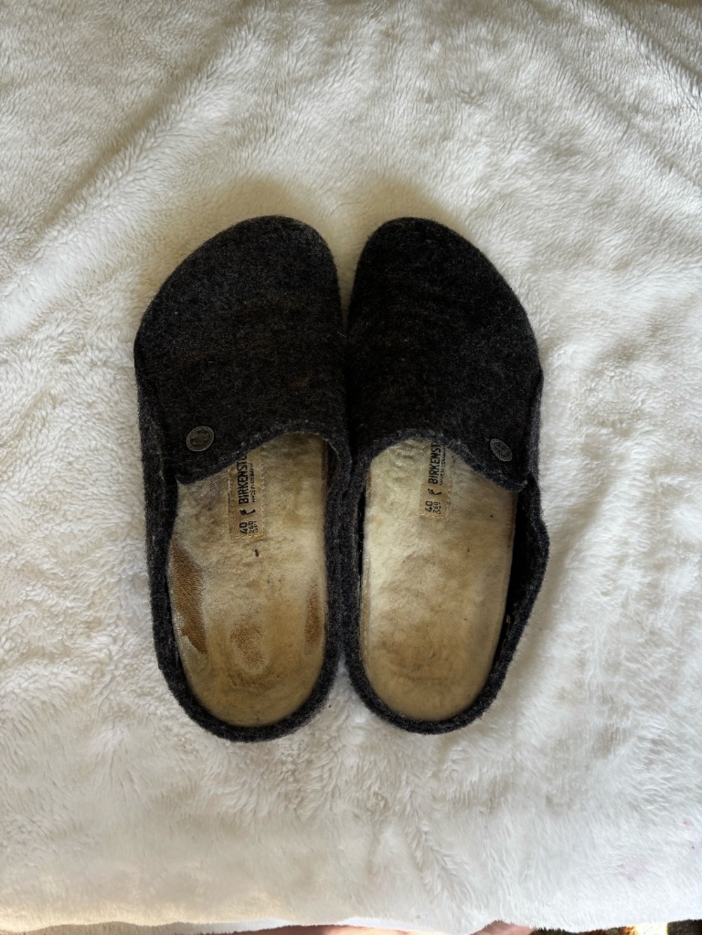 Birkenstock Sherling Zermatt Wool Felt Clog